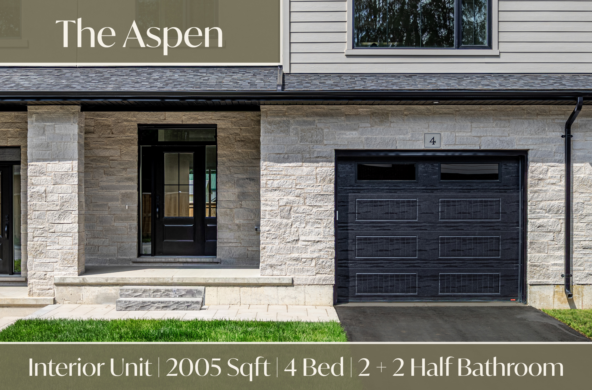 The Aspen unit card